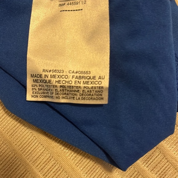 Men’s Large Nike Pro Dri-Fit T-Shirt, Blue, lightly worn - Picture 3 of 5